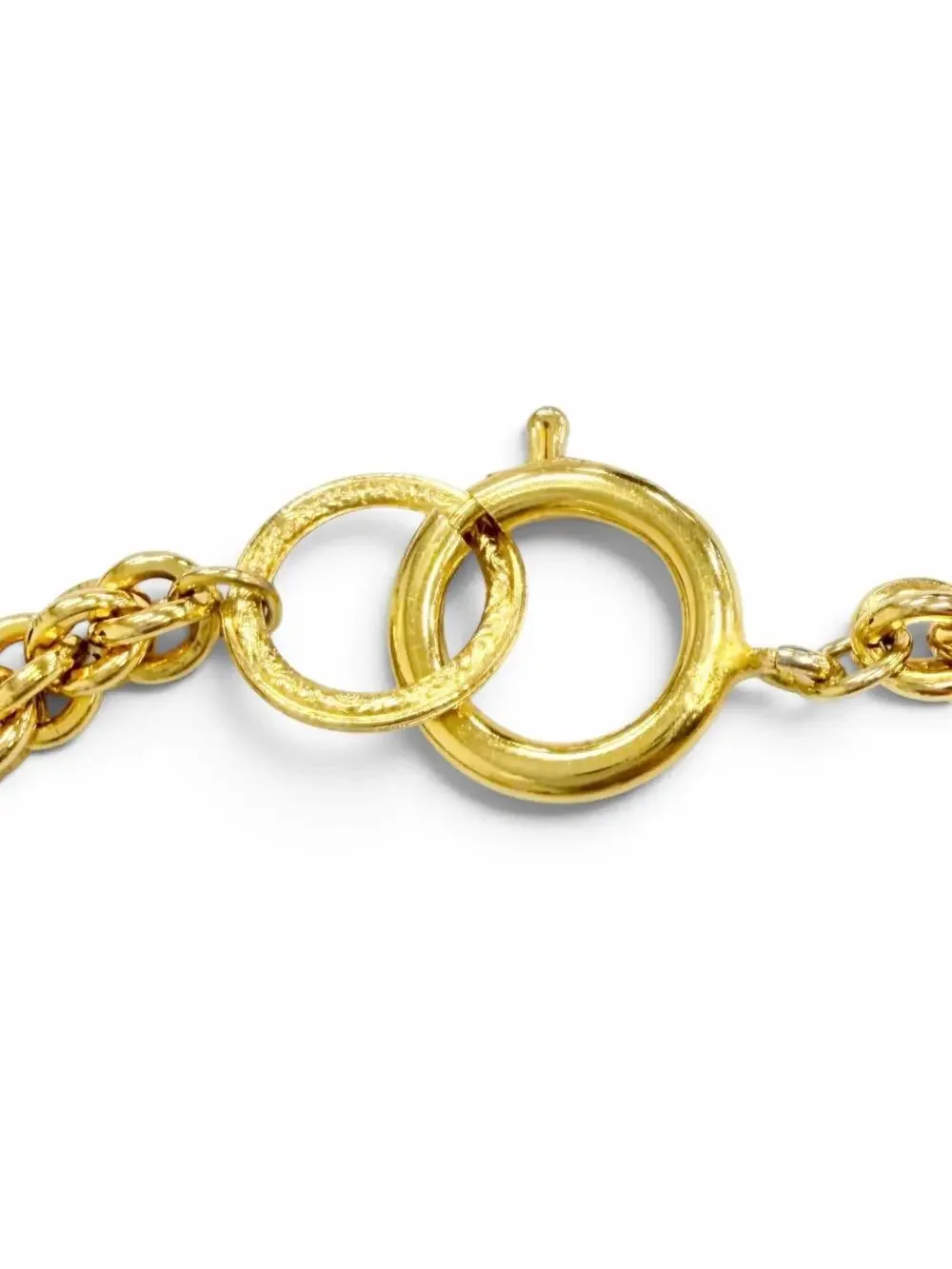 Chanel Cc Logo Chain Pendant Necklace #327467C85B